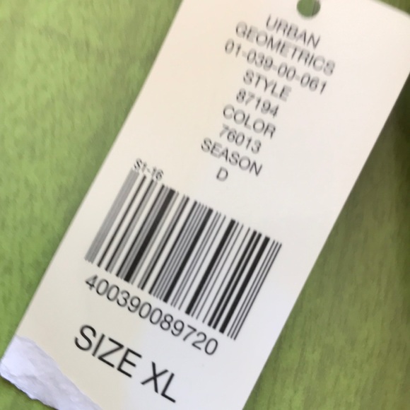 IE Sweater Top. Brown. XL Rayon/Nylon Blend NWT - Picture 4 of 5